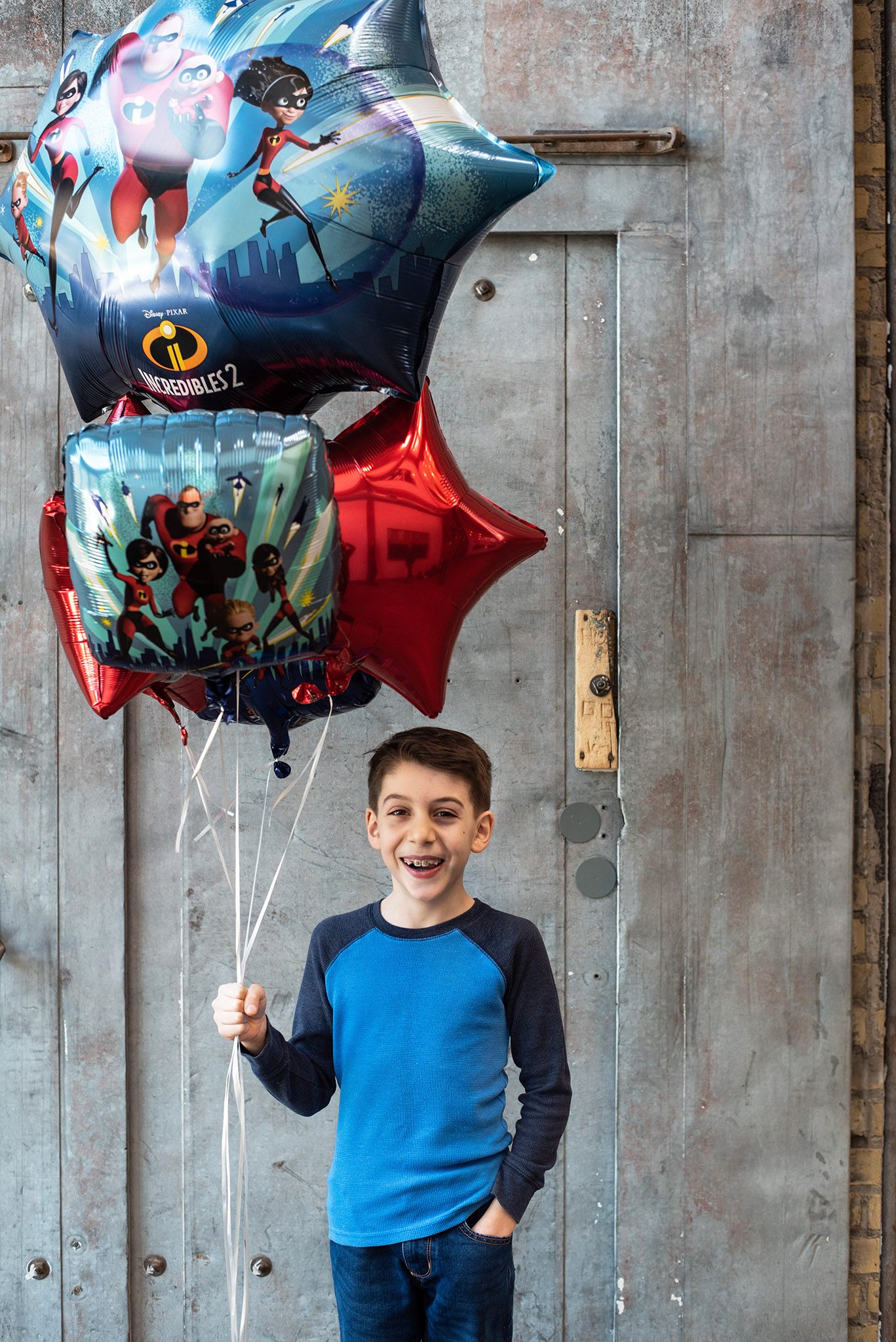 Úžasňákovi 2 šťastné narozeniny balónek foliový 43 cm